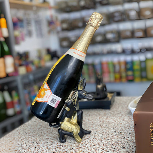 Figura Porta Botella de Anubis