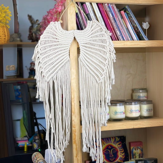 Alas de Angel de Macrame