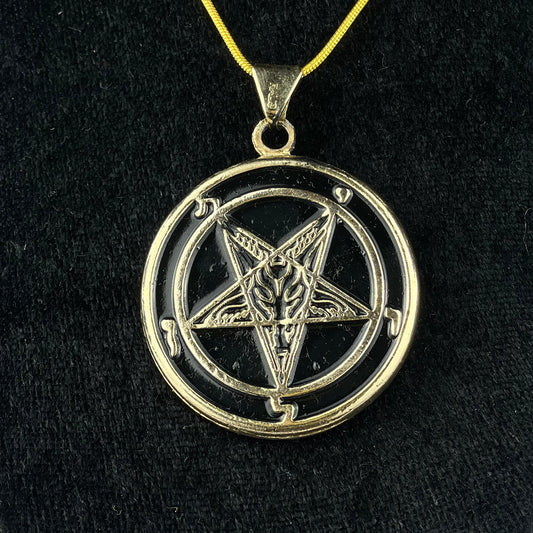 Dije del Sigilo Baphomet con Tetagramaton