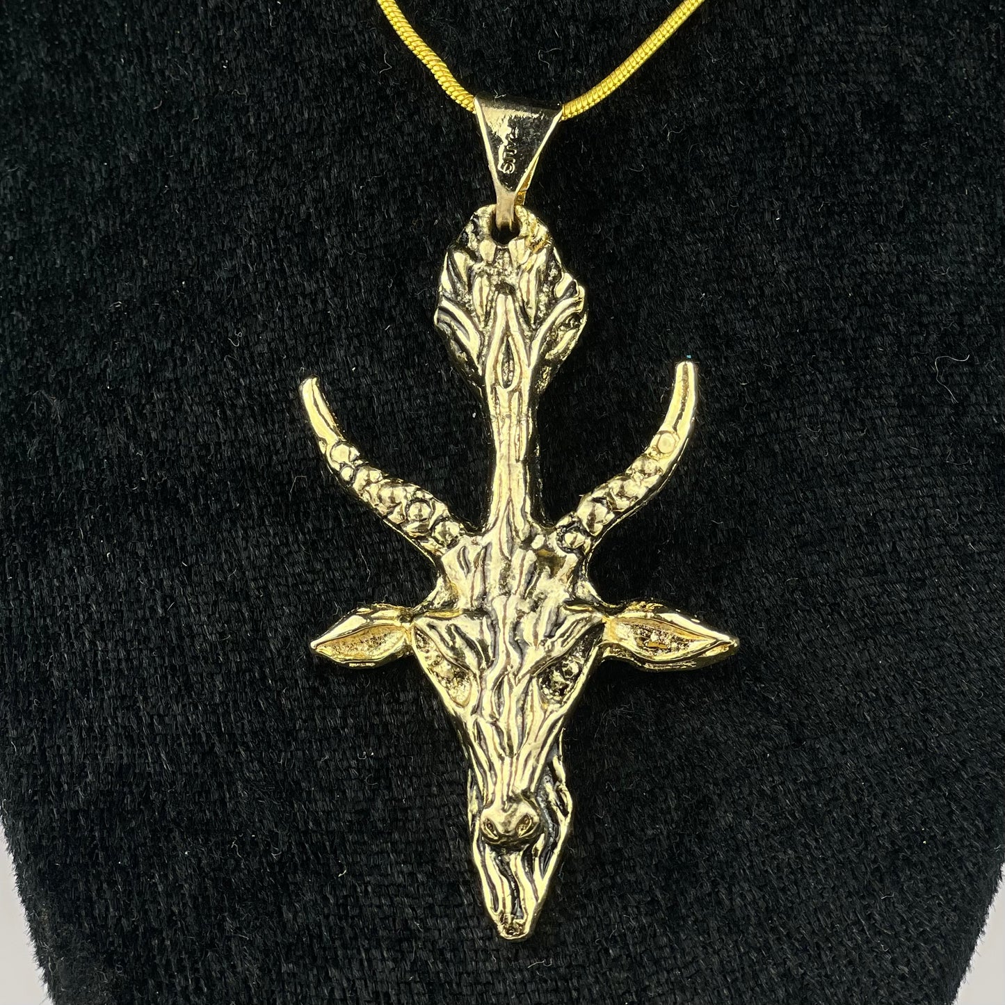 Dije de Cabeza de Baphomet
