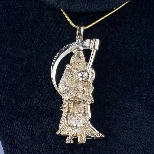 Dije de la Santa Muerte Dorado