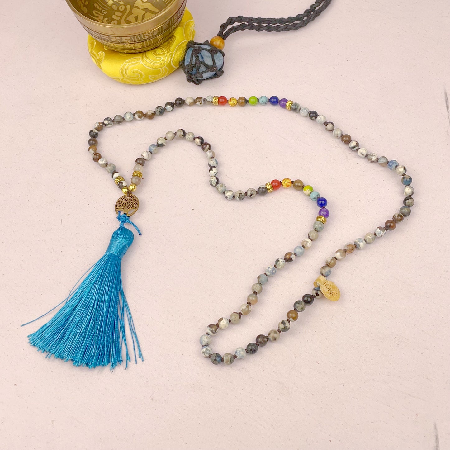Japamala 7 Chakras Azul
