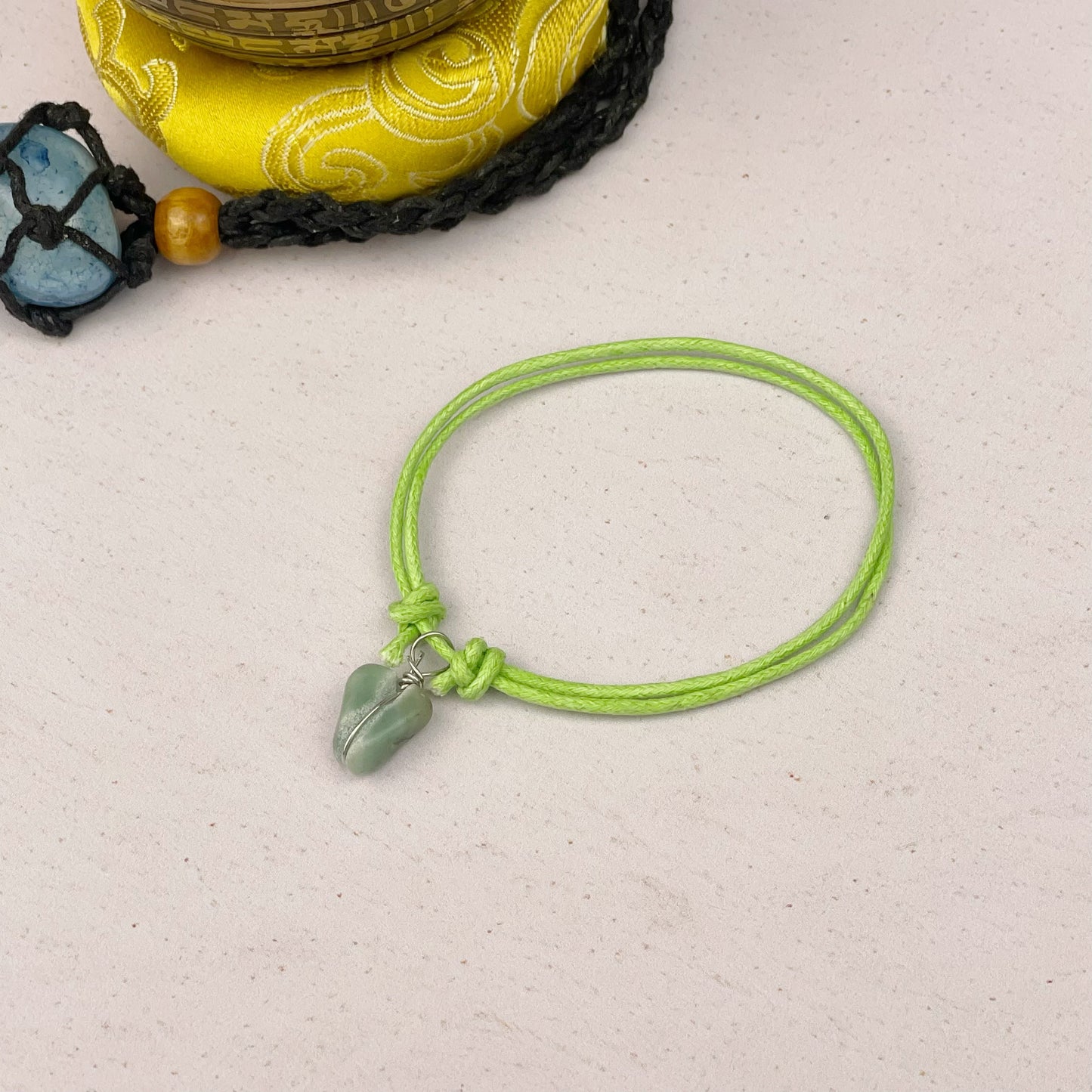 Pulseras de Hilo con Cuarzo (8 Tipos)