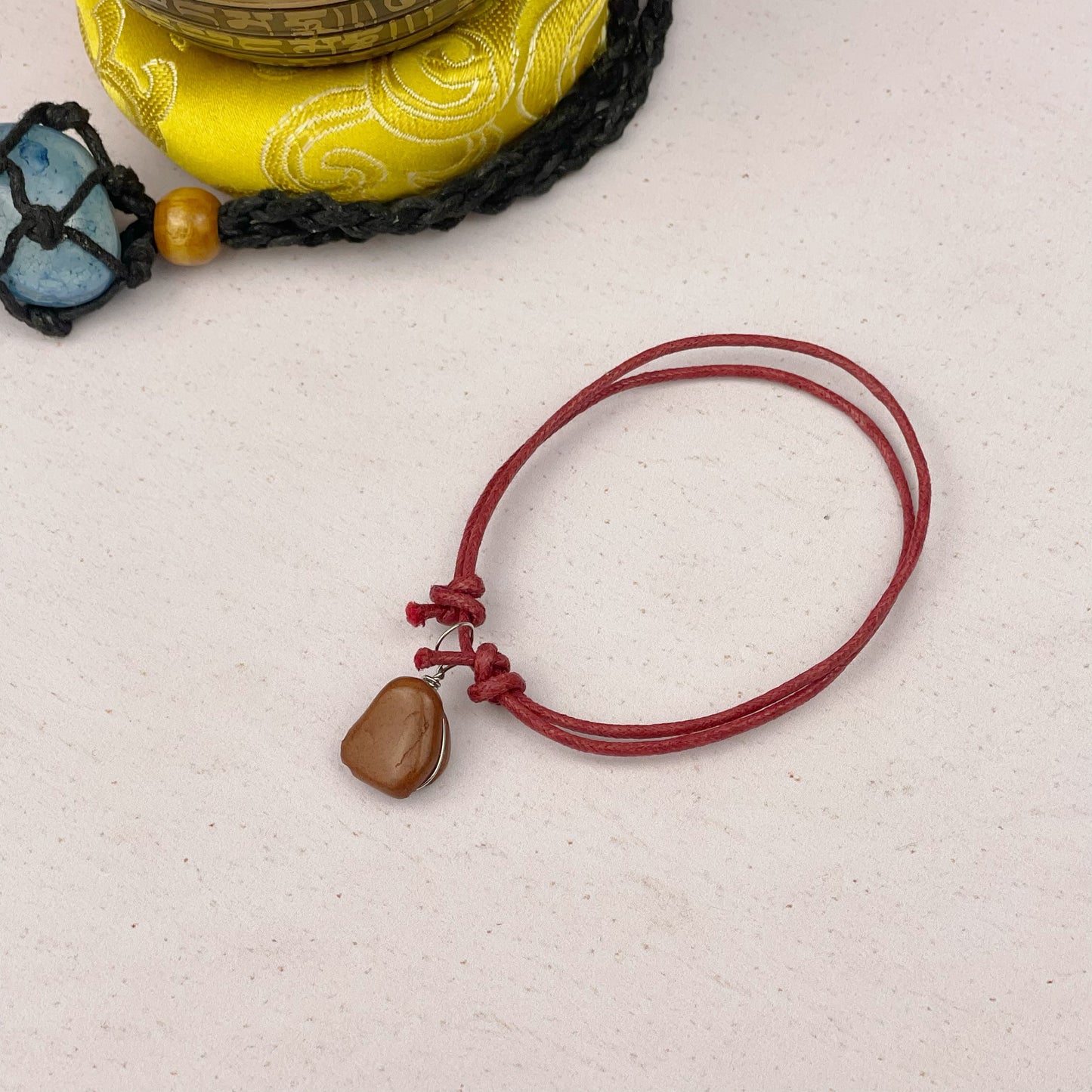 Pulseras de Hilo con Cuarzo (8 Tipos)
