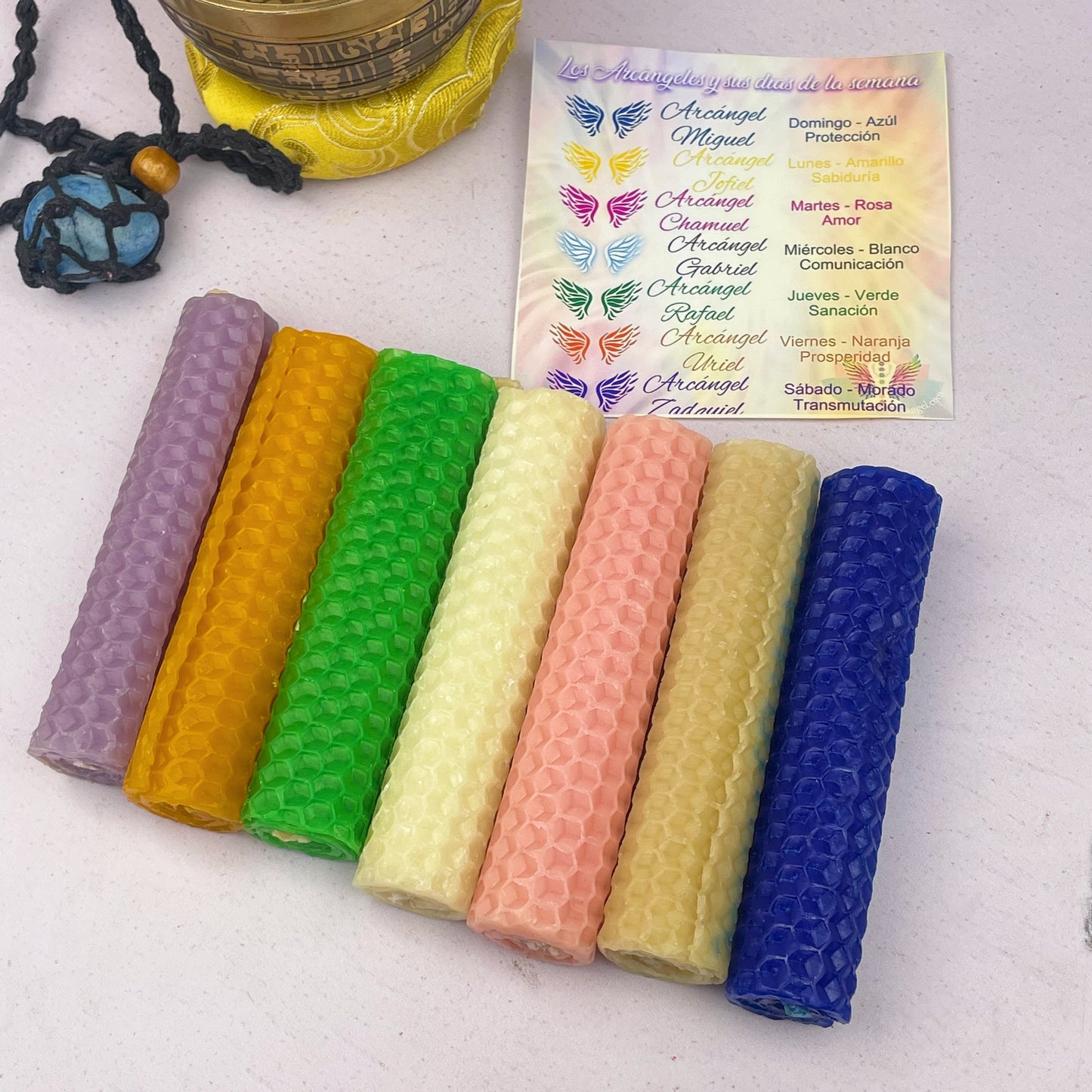 Velas de miel semanario de los Arcángeles