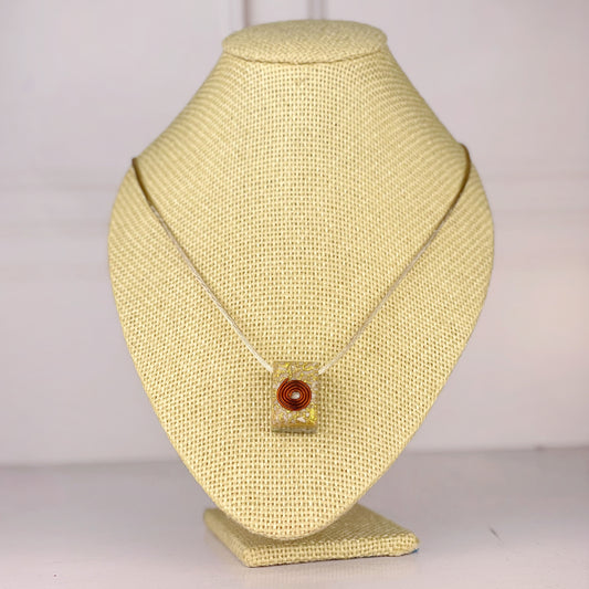 Collar de Orgonita Dorado