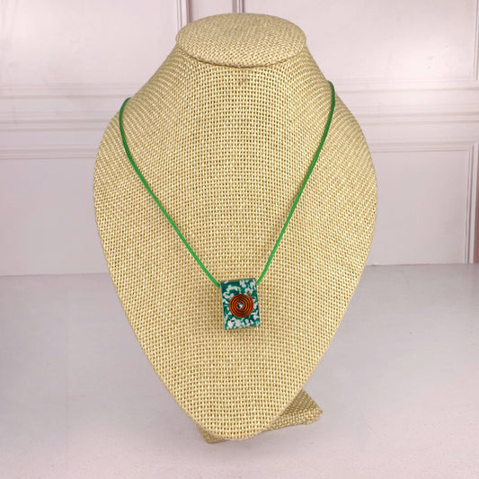 Collar de Orgonita Verde