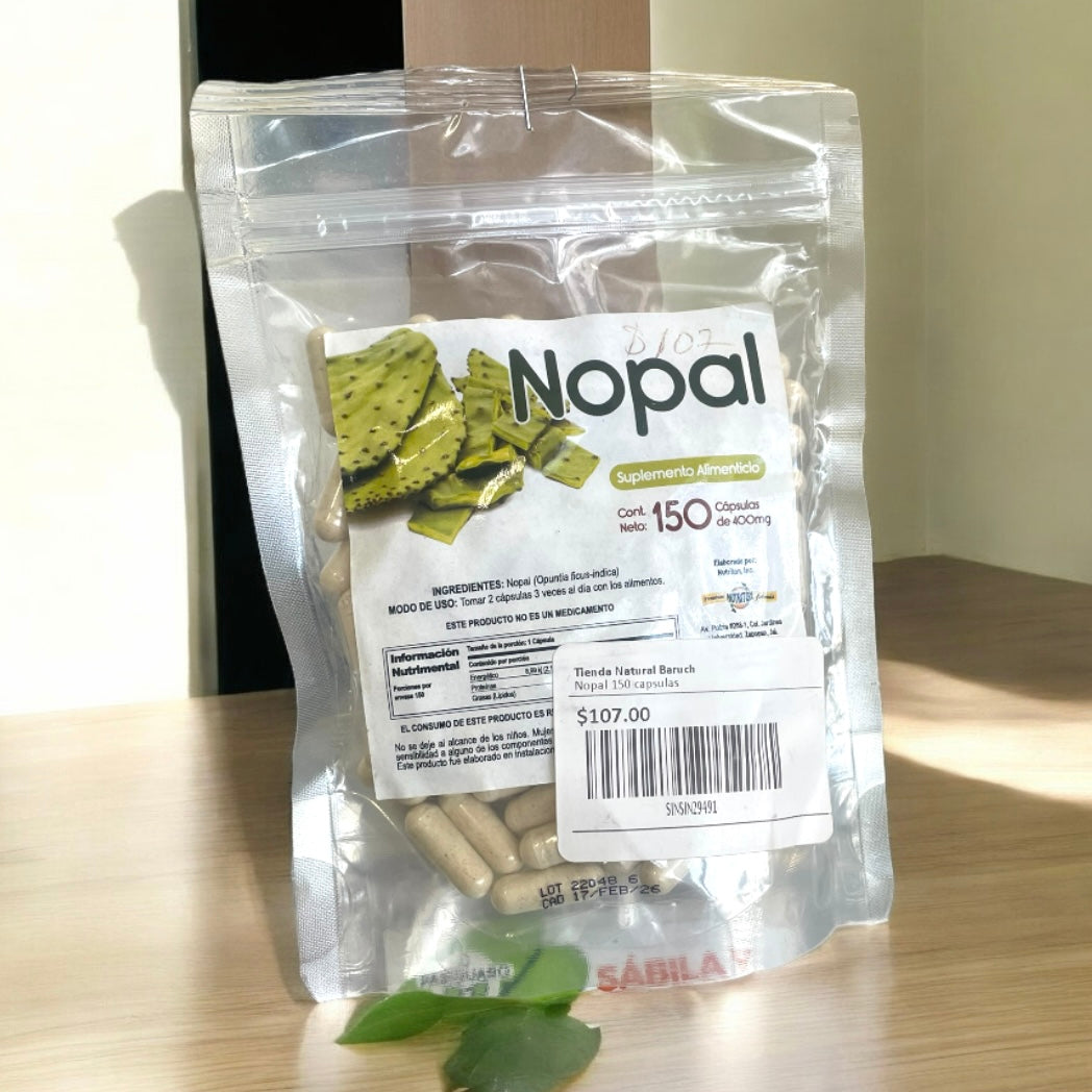 Capsulas de Nopal - Pasiguaro