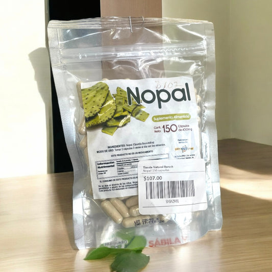 Capsulas de Nopal - Pasiguaro