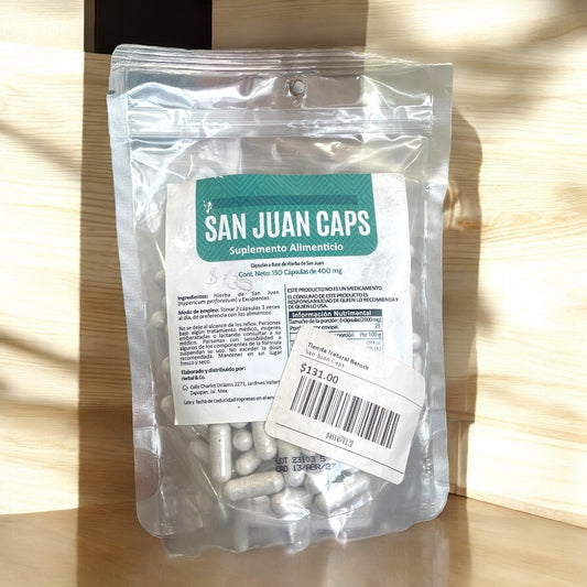 Capsulas de Hierba de San Juan "SAN JUAN CAPS" - Pasiguaro