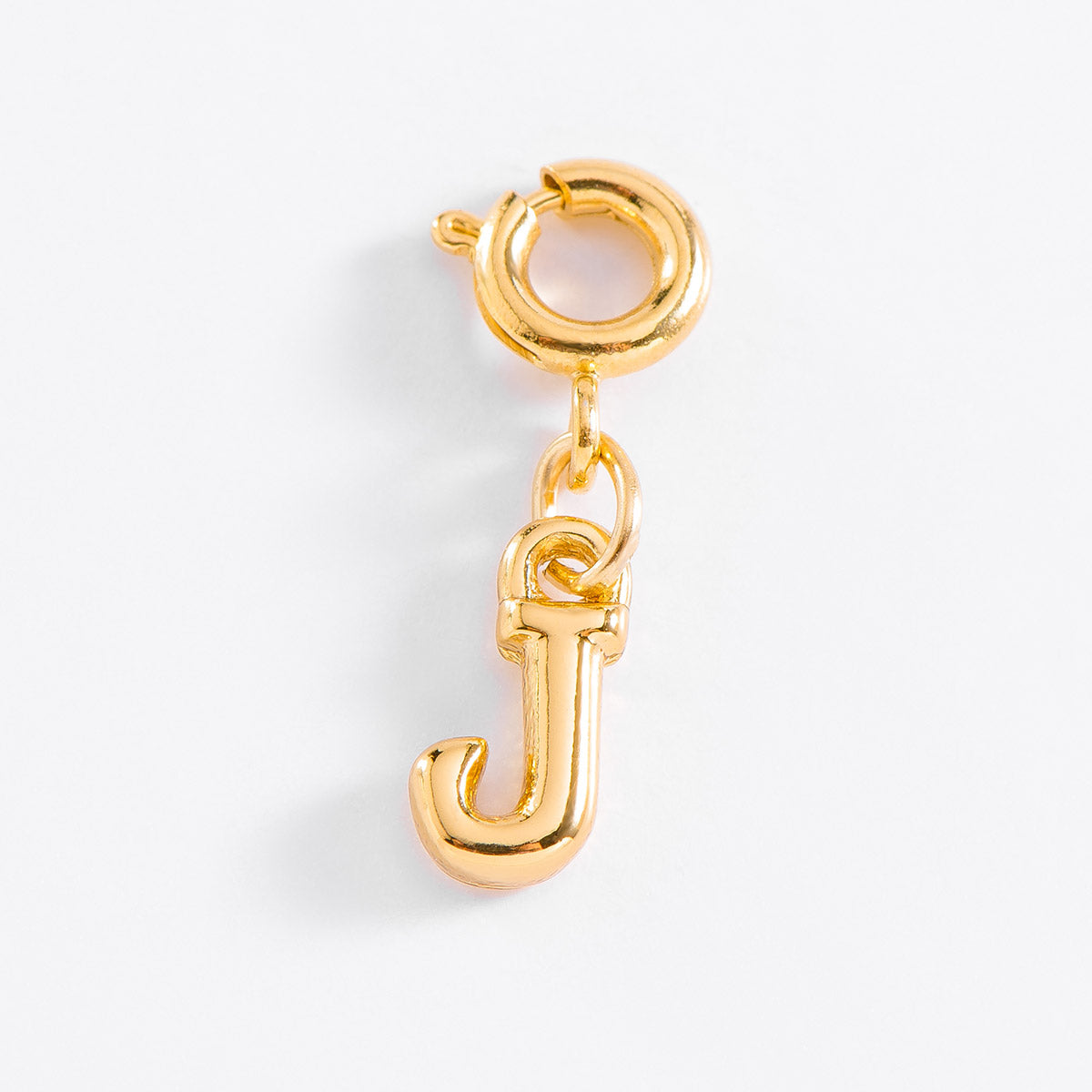 Dije Inicial J en Baño de Oro 18k NICE