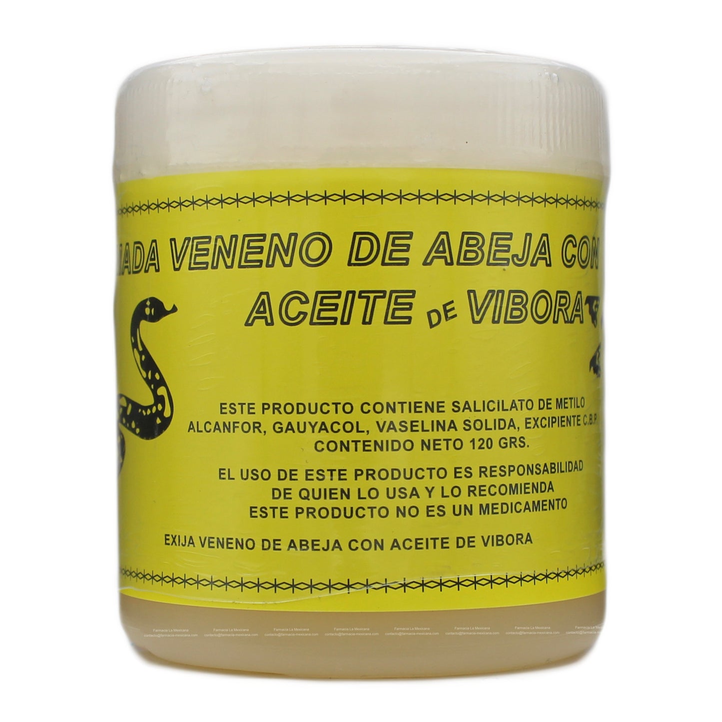 Pomada Veneno de Abeja con Aceite de Vibora